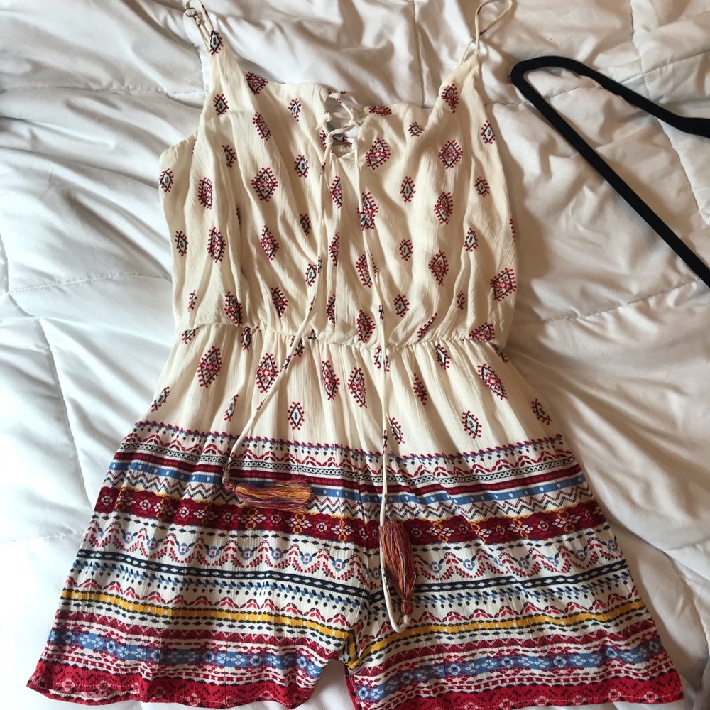 Xhilaration Aztec Romper